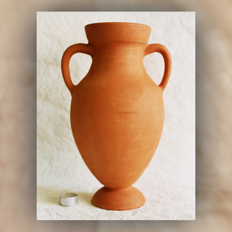copie-vase-en-faïence-rouge