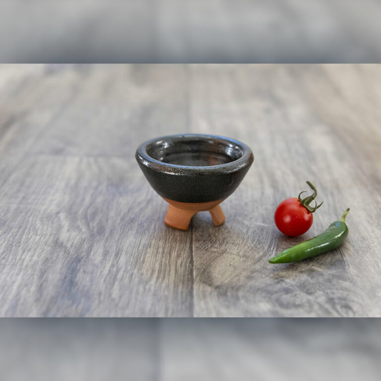 pilon-petit-noir-à-pied-10-cm